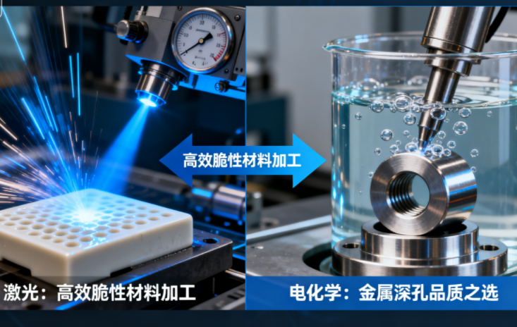 微孔加工工藝全解析：激光vs電化學，怎么選?